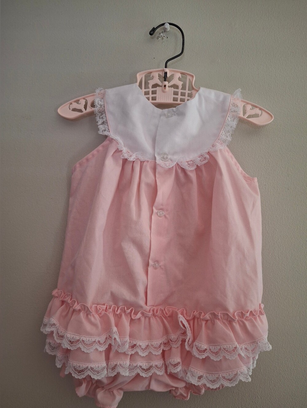 Vintage Baby Girl Romper 6/9m - Picture 3 of 5